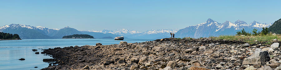 Low Tide Walk At Beach, Southeast #1 Photograph by Panoramic Images ...