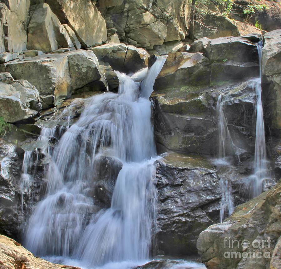 Waterfall Photograph - Lowell Falls #1 by Butch Phillips