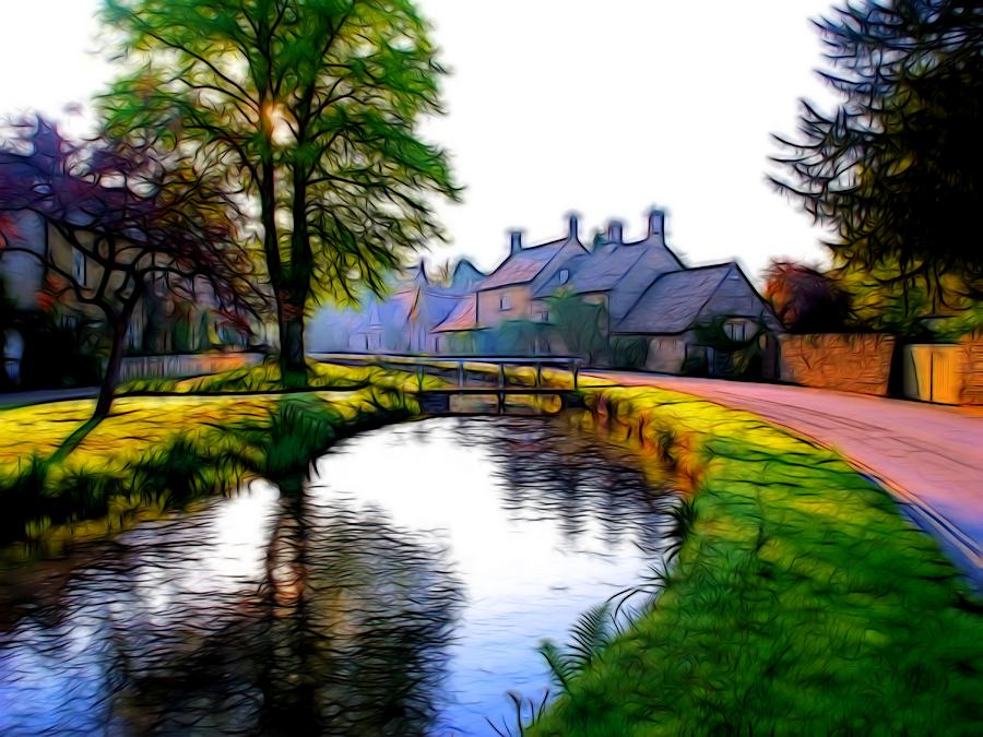 Lower Slaughter 2 #1 Photograph by Ron Harpham