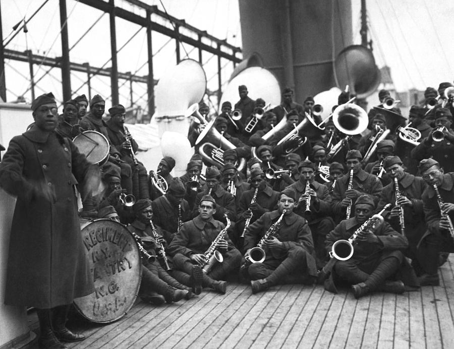 New York City Photograph - Lt. James Reese Europes Band #1 by Underwood Archives