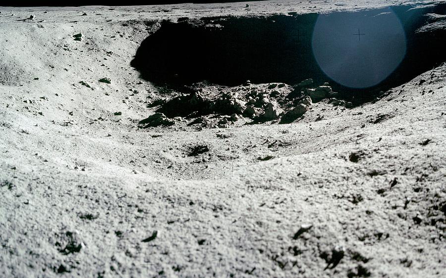 Lunar Landscape #1 Photograph by Nasa/detlev Van Ravenswaay