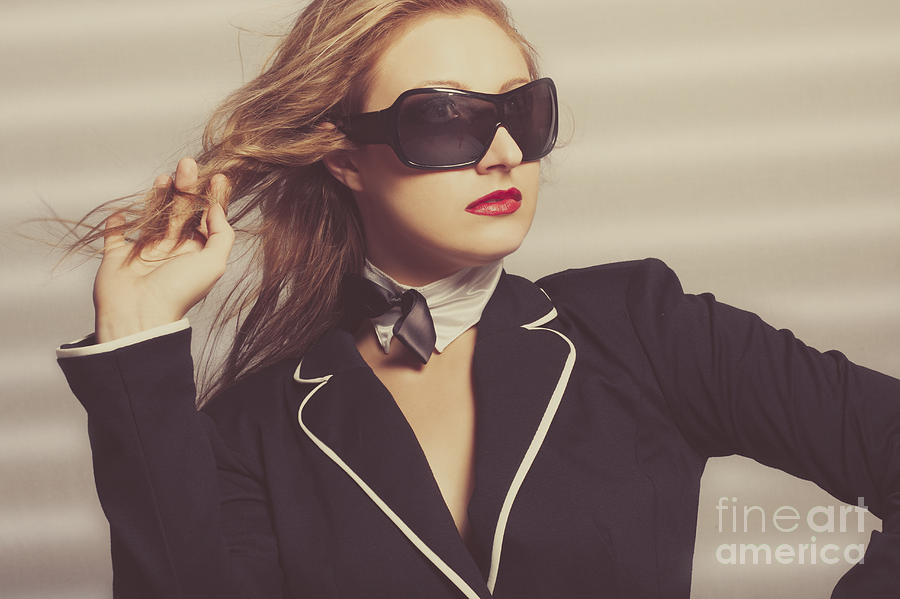 Luxury fashion girl in exclusive sunglasses #1 Photograph by Jorgo Photography