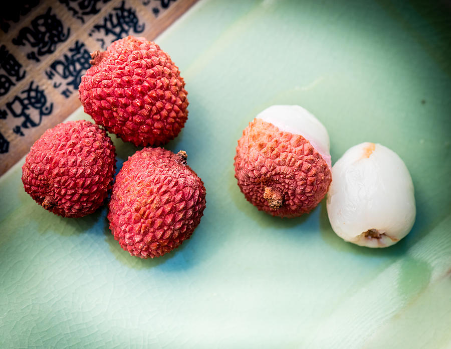 Lychee Fruit #2 Photograph by Jim DeLillo