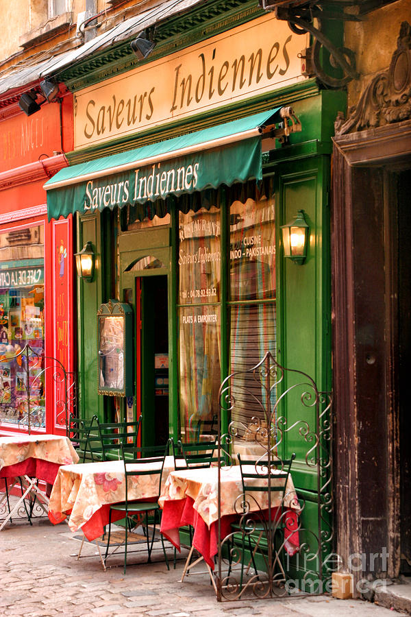 Lyon Restaurant #2 Photograph by Timothy Hacker