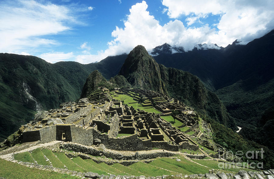 Machu Picchu Panorama #2 Photograph by James Brunker