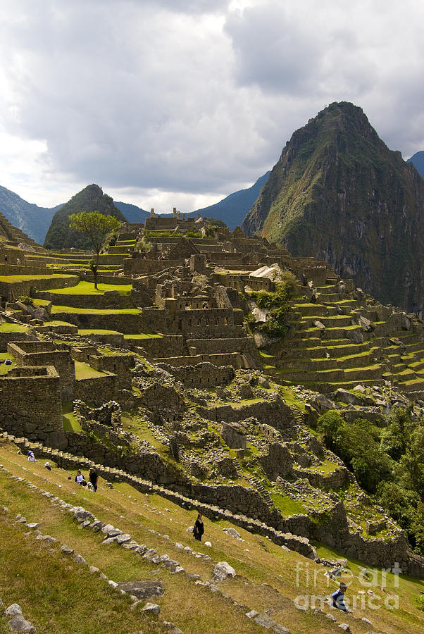Machu Picchu Peru #1 Photograph by William H. Mullins