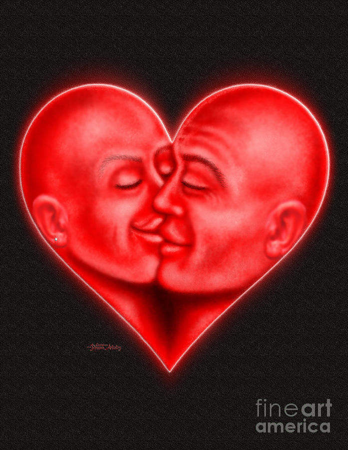 Love Digital Art - Mad Love #1 by Cristophers Dream Artistry