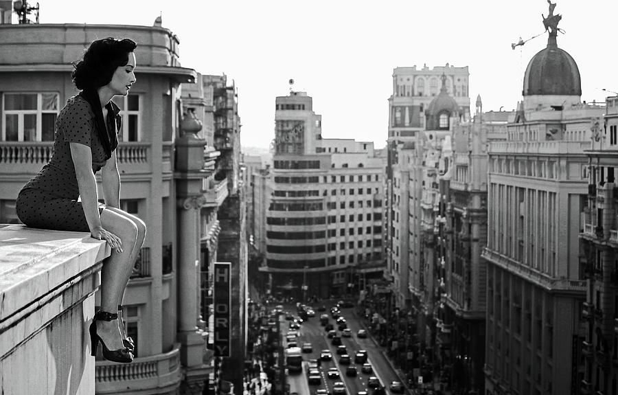 Street Photograph - Mad Madrid by Alejandro Marcos