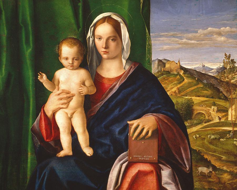 Madonna and Child Painting by Giovanni Bellini