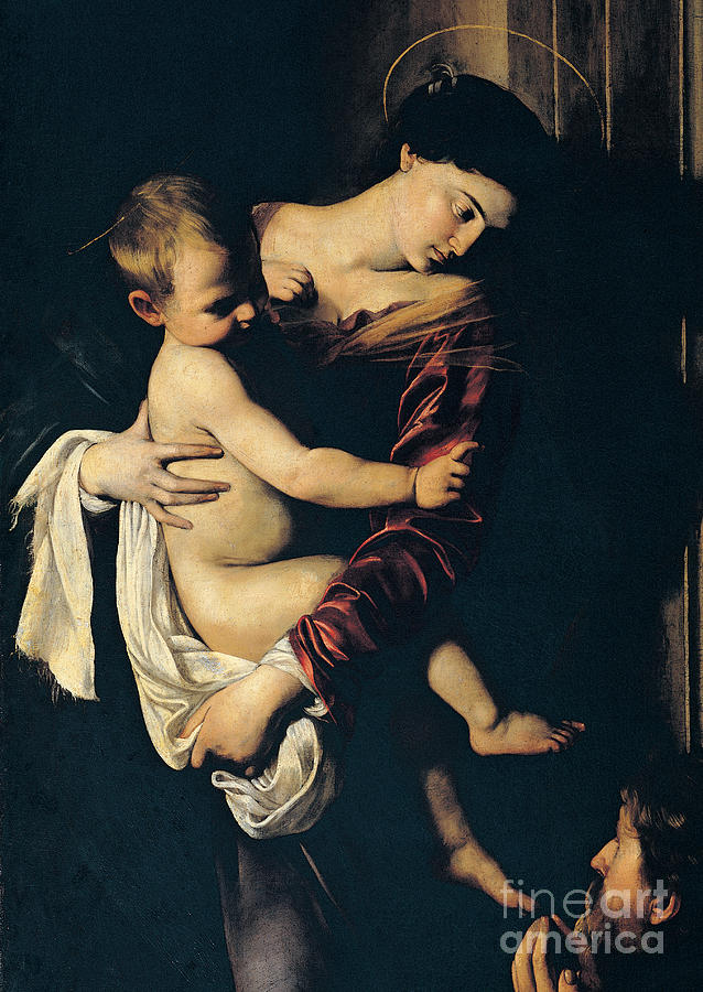 Madonna Painting - Madonna di Loreto by Caravaggio