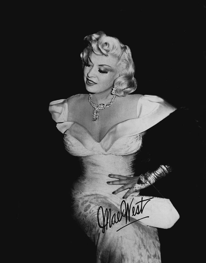 Mae West #1 Photograph by Retro Images Archive