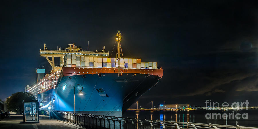 Maersk Line #1 Photograph by Jorgen Norgaard