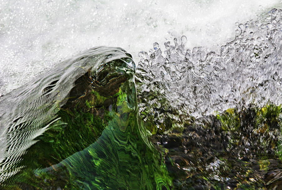 Malachite Water #1 Photograph by Robert Woodward
