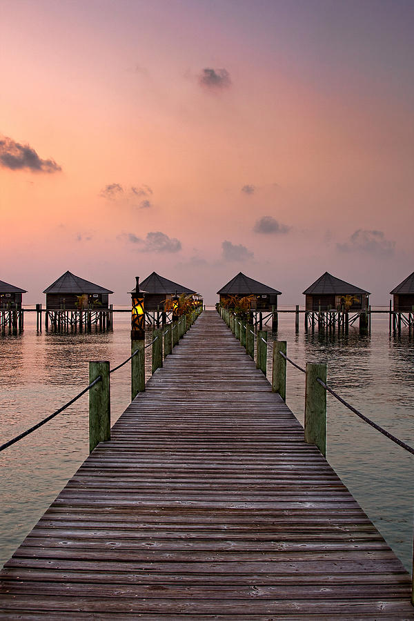 Maldives Sunrise Photograph By Ian Good