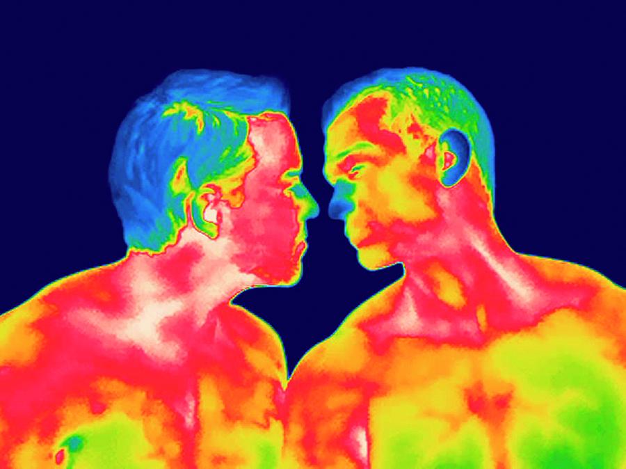 Male Couple Kissing #1 Photograph by Science Photo Library Male Couple Kissing #1 Photograph by Science Photo Library