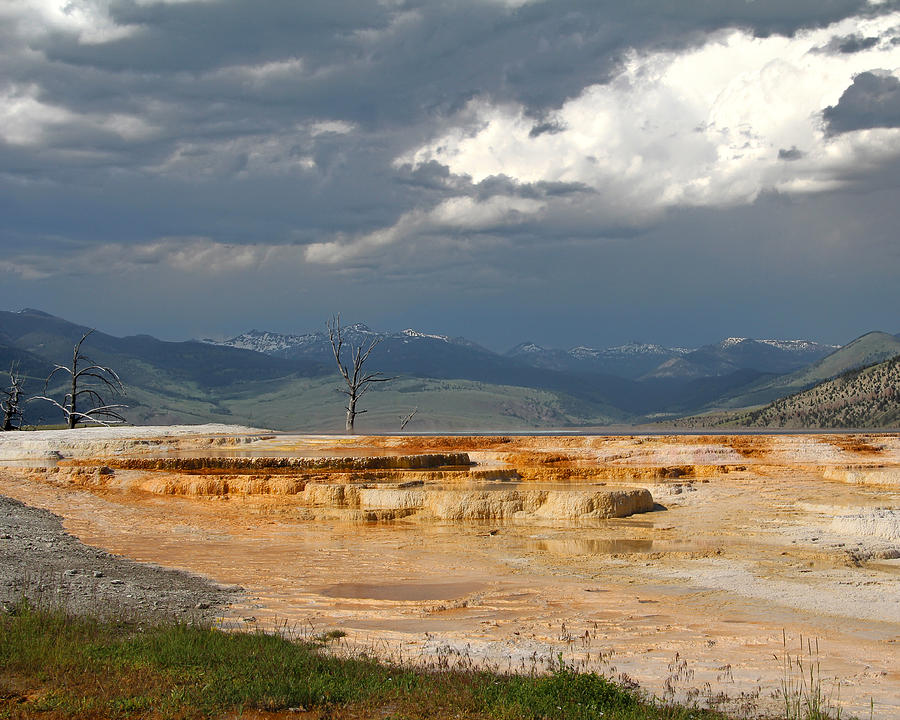Mammoth Hot Springs #2 Photograph by Jemmy Archer