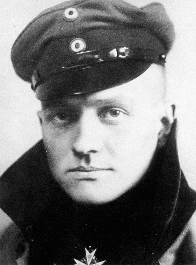 Portrait Photograph - Manfred Von Richthofen (1892-1918) #1 by Granger