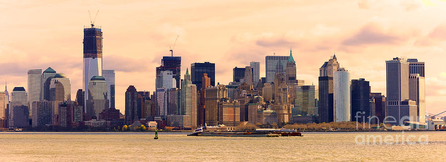Manhattan skyline #1 Photograph by Luciano Mortula