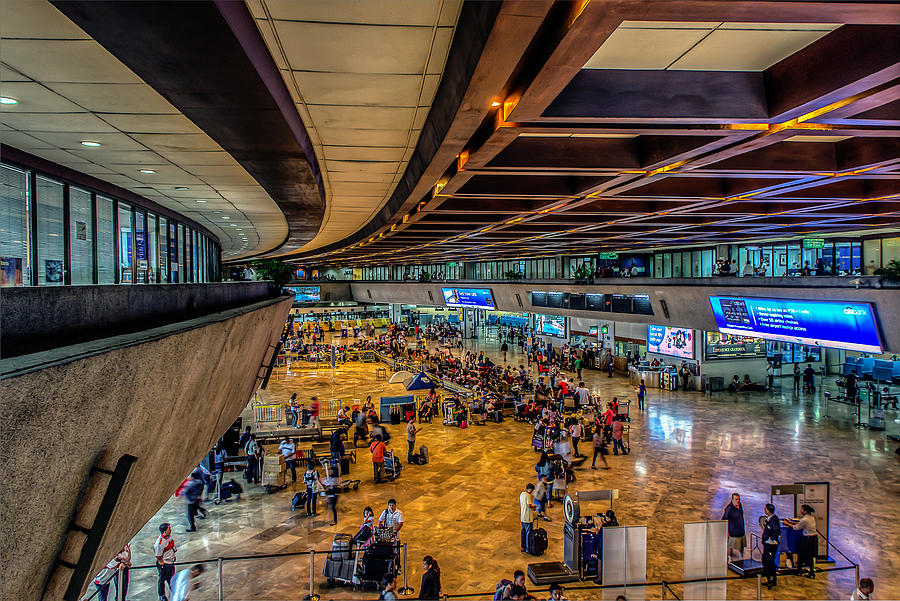 Manila Airport Terminal Photograph By Lik Batonboot