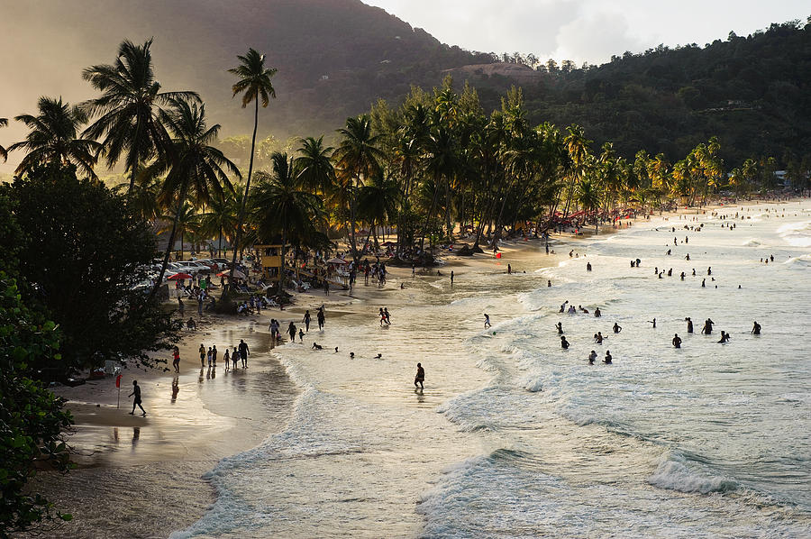 Maracas Beach, Trinidad,  Trinidad & Tobago #1 Photograph by by Marc Guitard