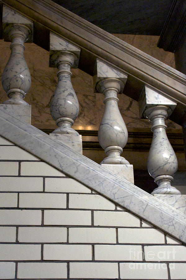 Marble Staircase #1 Photograph by Mark Dodd