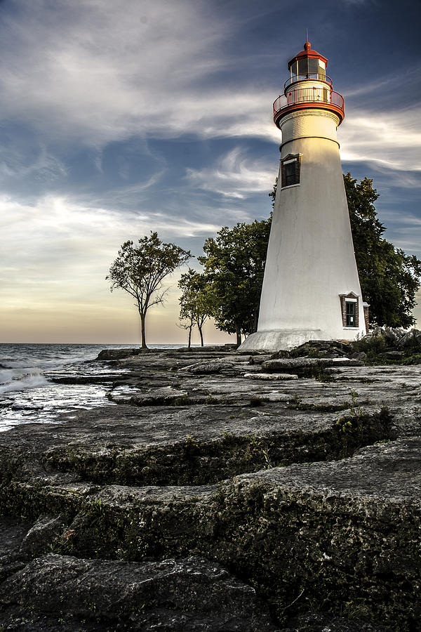 Tree Photograph - Marblehead Lighthouse #1 by Melissa McDole