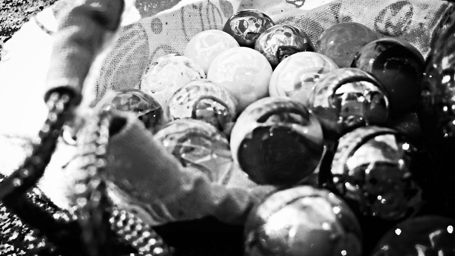 Marbles Black And White #1 Photograph by Candy Floss Happy