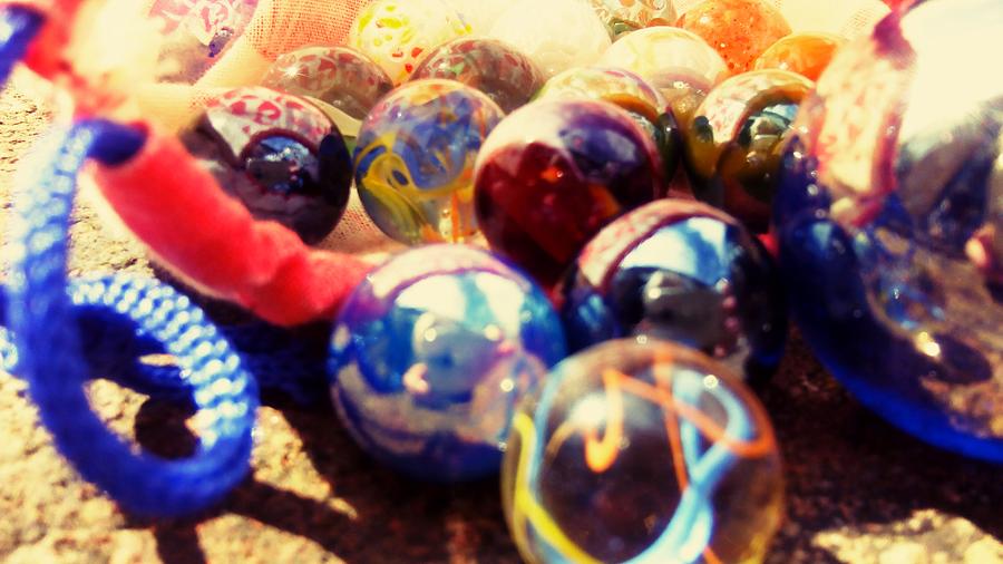 Ball Photograph - Marbles #1 by Candy Floss Happy