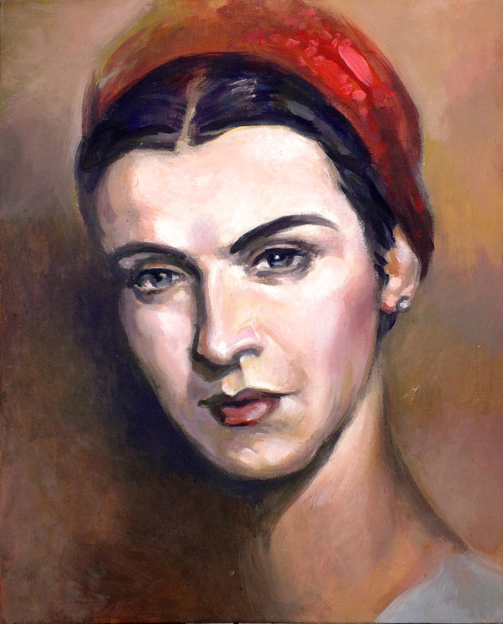 Maria Tanase #1 Painting by Filip Mihail