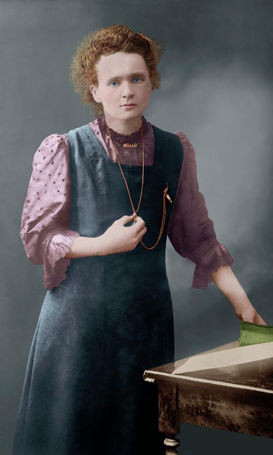 Marie Curie #1 Photograph by Library Of Congress