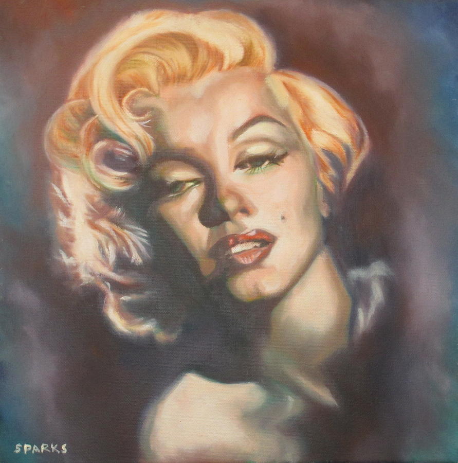 Marilyn Monroe Painting by Mark Robinson - Fine Art America