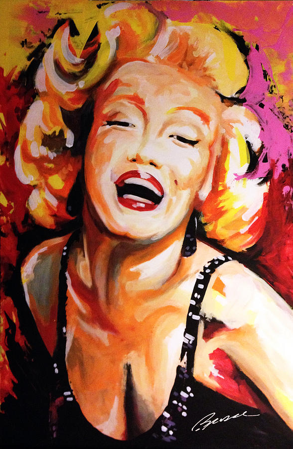 Marilyn Monroe Painting by Robert Busse - Fine Art America