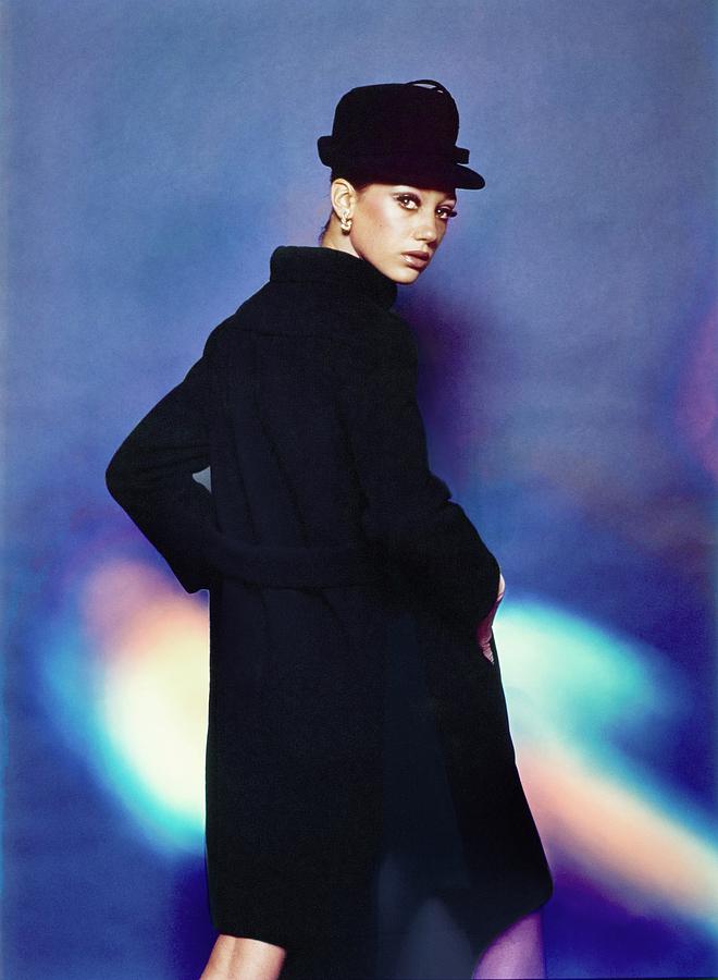 Marisa Berenson Wearing Jacques Tiffeau #1 Photograph by Bert Stern