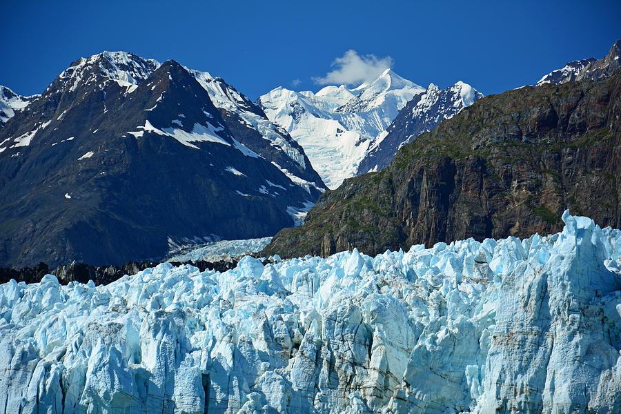 Marjerie Glacier in Glacier Bay in Alaska Photograph by Nina Bowling ...