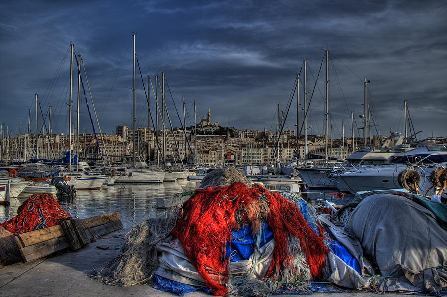 Landscape Photograph - Marseille #1 by Karim SAARI