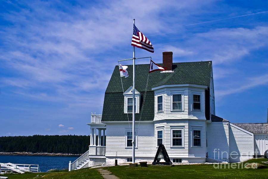 Marshall Point Light. #3 Photograph by New England Photography