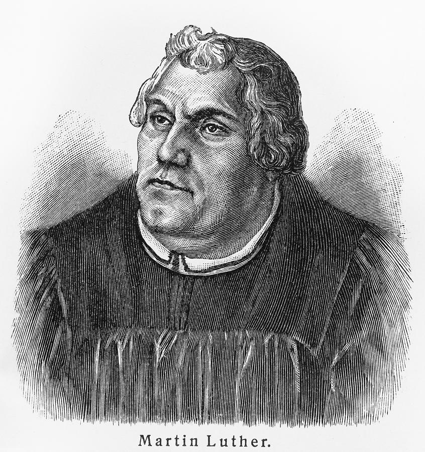 Martin Luther Drawing by Oprea Nicolae Fine Art America