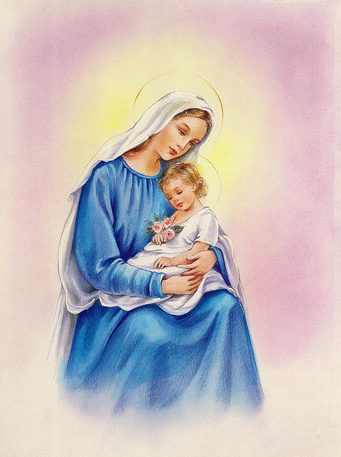 Mary Joseph and baby Jesus by AinuLaire on DeviantArt