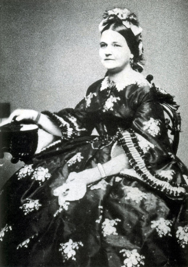 Mary Todd Lincoln, First Lady #1 Photograph by Science Source