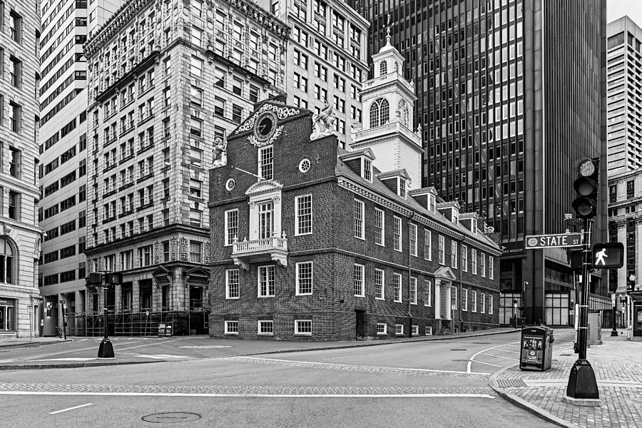 Massachusetts Old State House #2 Photograph by Susan Candelario