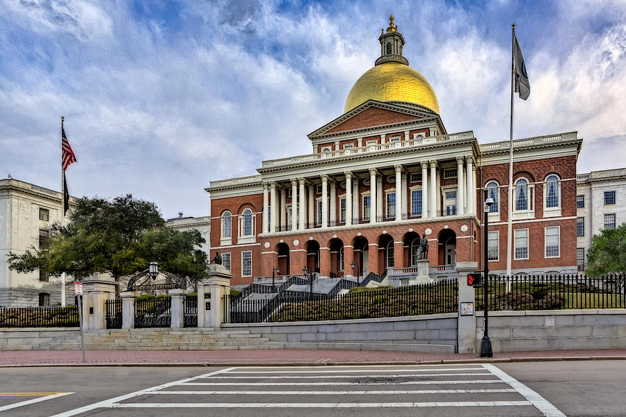 Massachusetts State House #1 Photograph by Susan Candelario