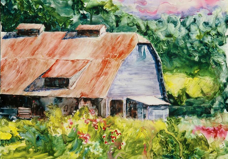 Mast Family Farm #1 Painting by Gary DeBroekert
