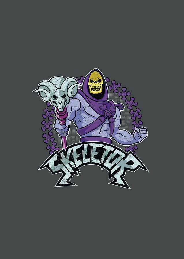 Masters Of The Universe - Skeletor Digital Art by Brand A