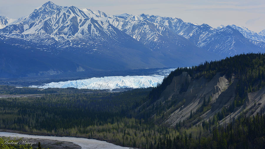 Matanuska Glacier #1 Photograph by Andrew Matwijec