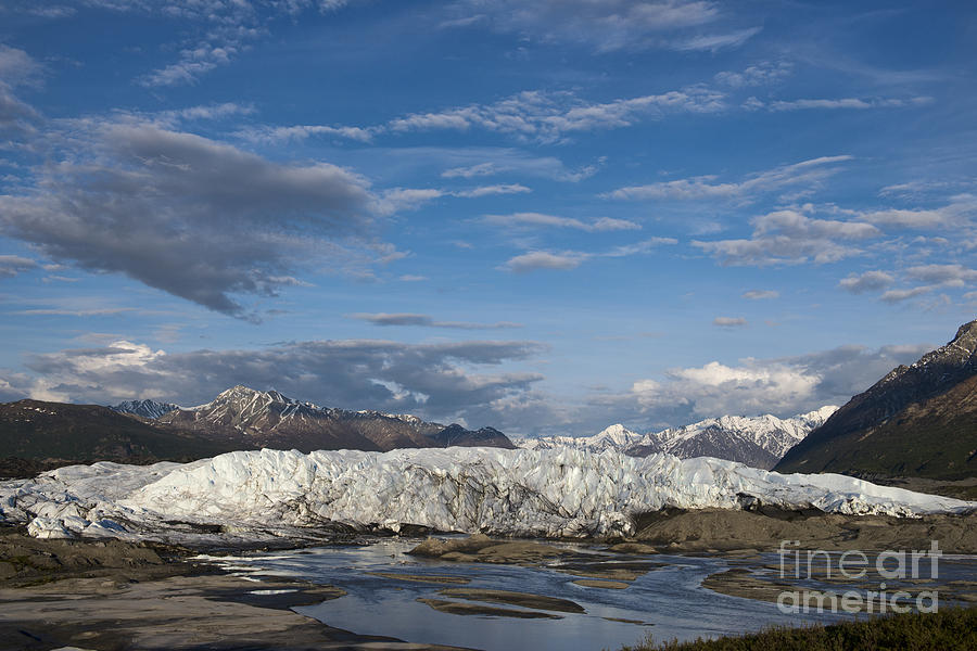 Matanuska Glacier #3 Photograph by David Arment