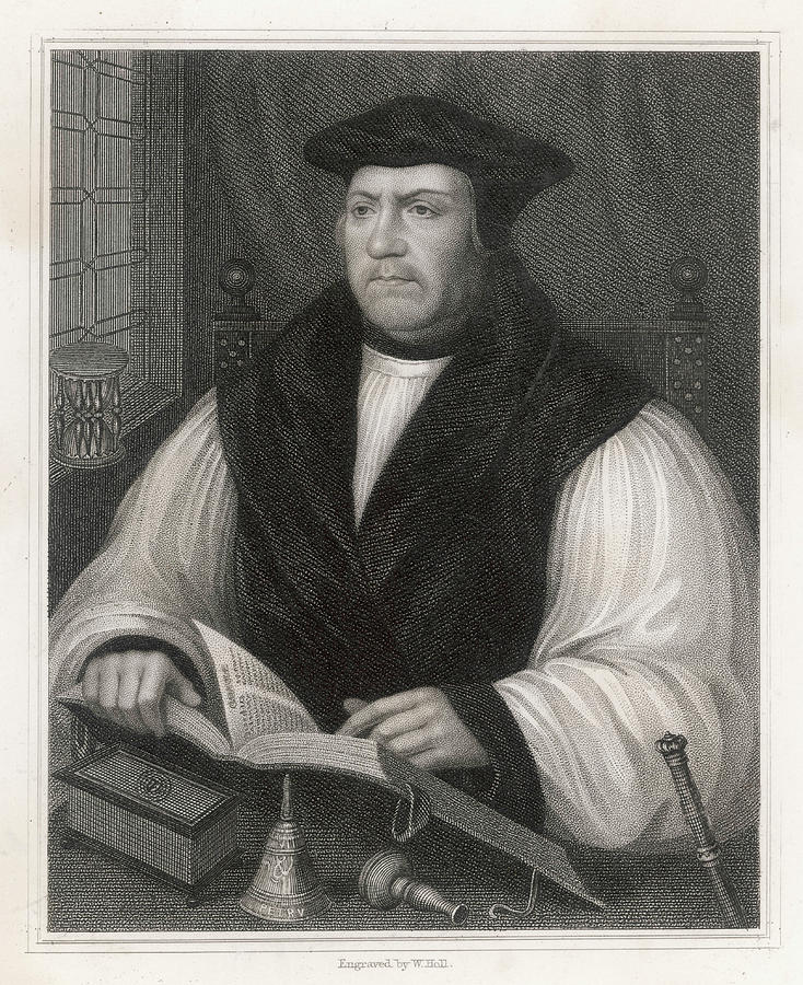 Matthew Parker Archbishop Drawing by Mary Evans Picture Library | Fine ...