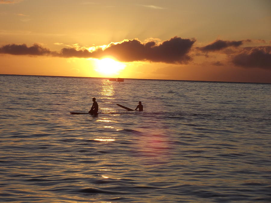 Maui Sunset #1 Photograph by James McAdams
