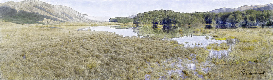 Holiday Pastel - Mavora Lakes Panorama #1 by Tim Mulholland