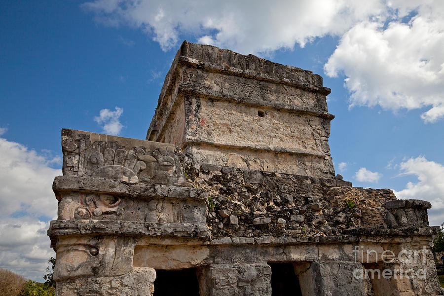 Maya Ruins, Mexico #1 Photograph by Richard and Ellen Thane
