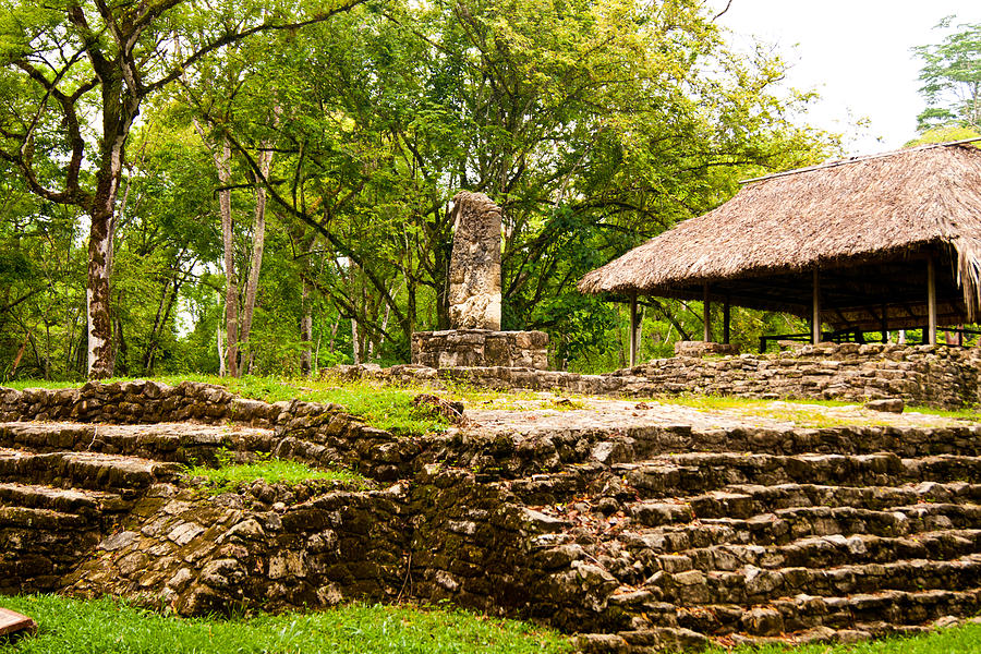 Mayan City Bldg #2 Photograph by James Gay